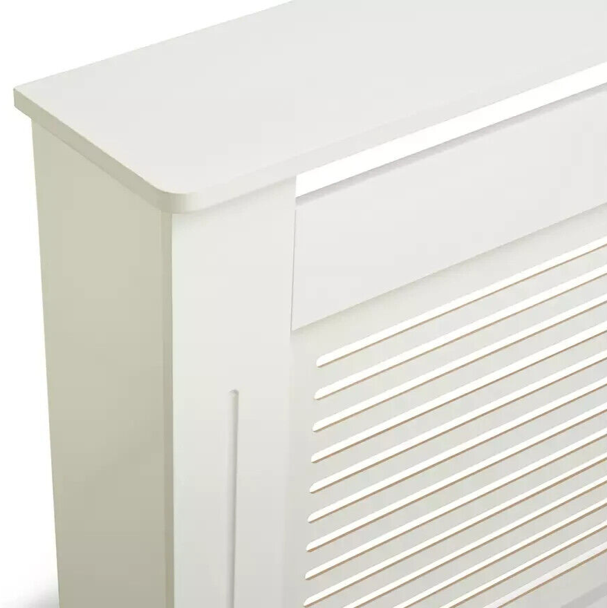 Habitat Home Austin Small Radiator Cover - White | Stylish Heating For Living