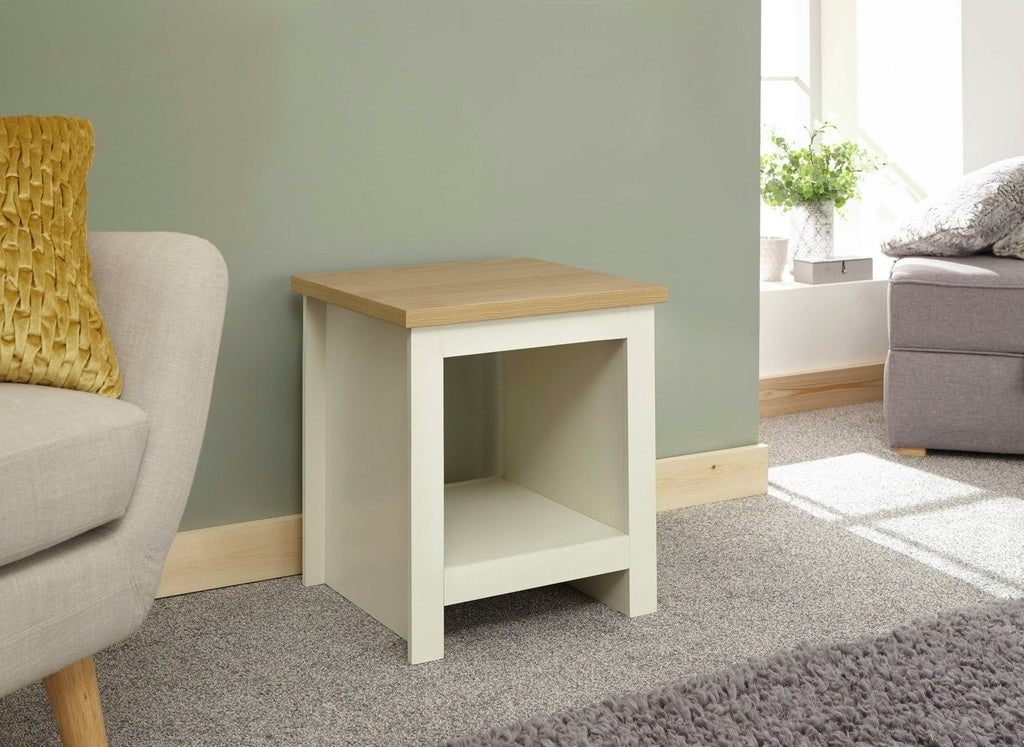 GFW Lancaster Side Table - Cream