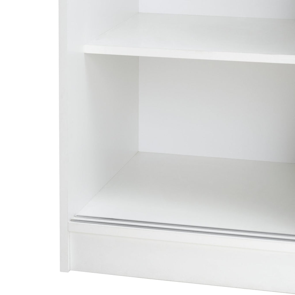 Home Nova 3 Door Sliding Wardrobe - White