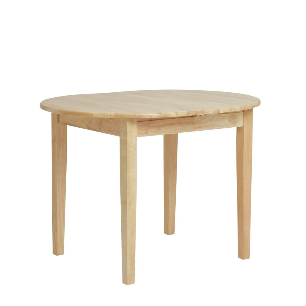 Home Banbury Extending Solid Wood Dining Table-Natural | Dining room furniture