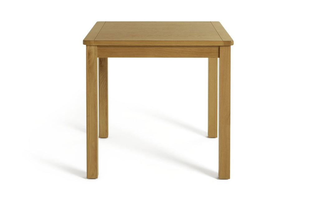 Home Ashwell Oak Veneer 2 Seater Dining Table | compact dining table