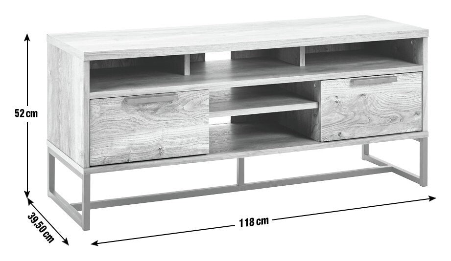 Nomad TV Unit - Oak Effect