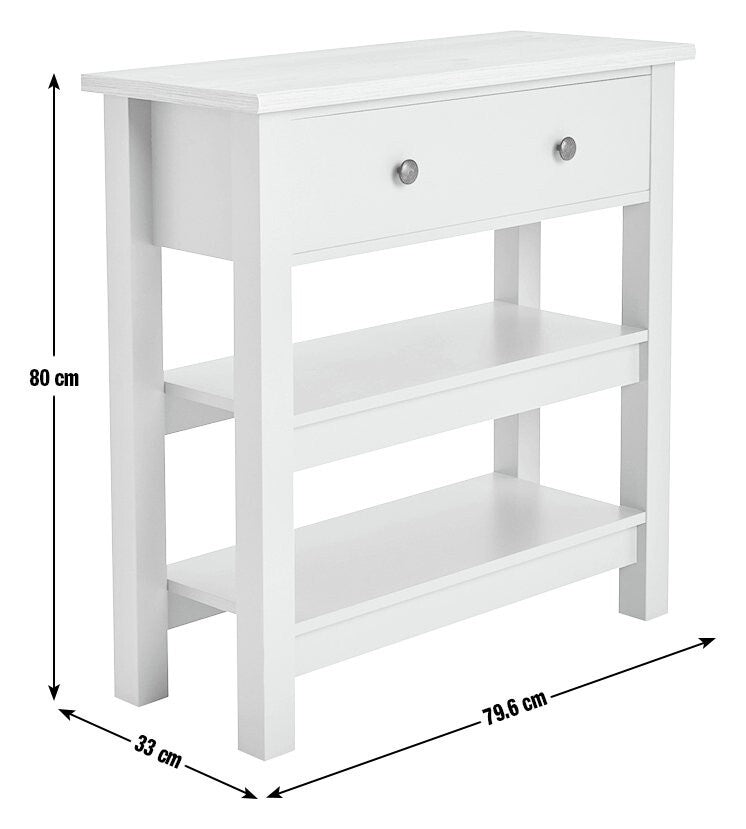 Home Winchester 1 Drawer Console Table - Green