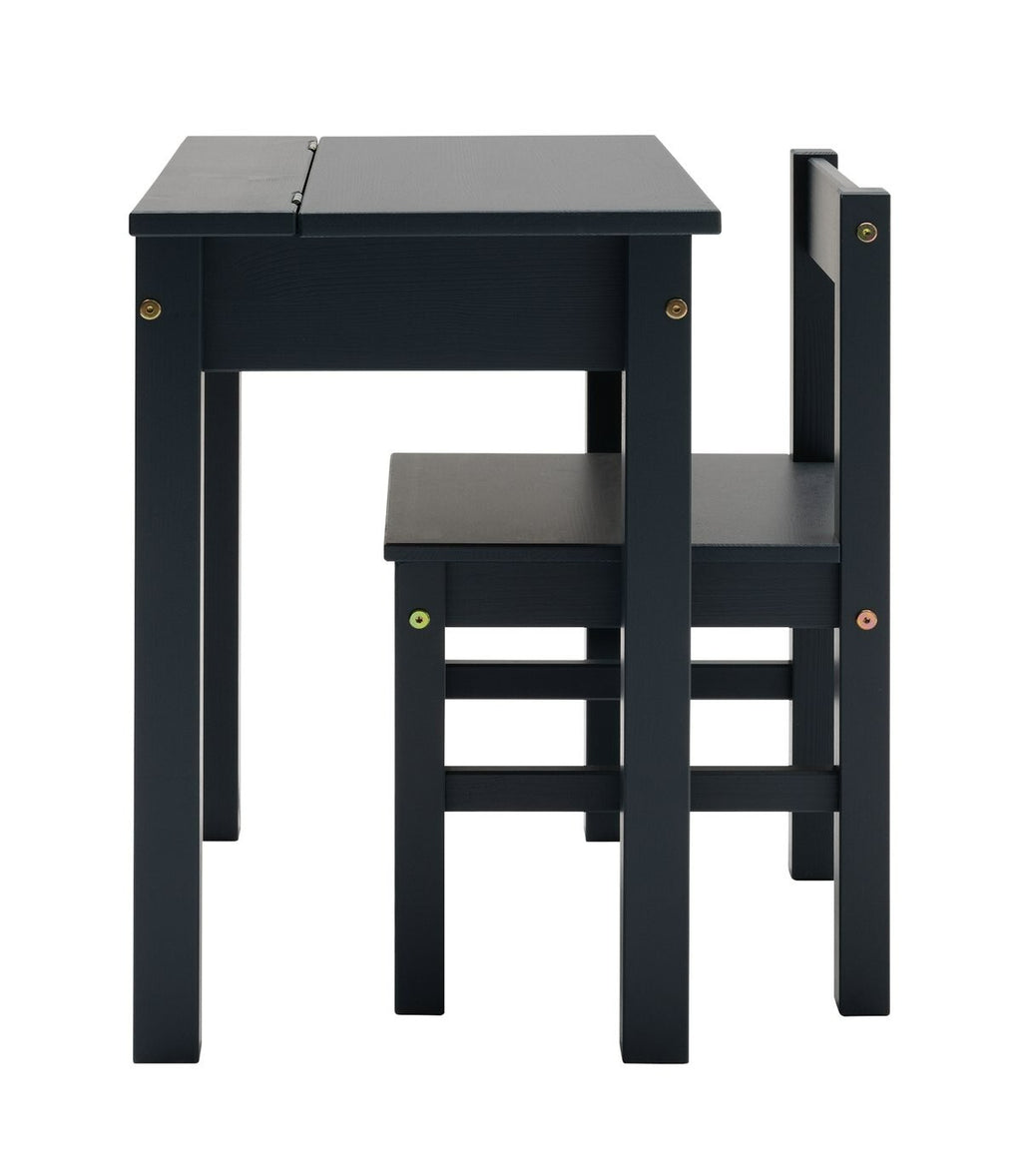 Kids Scandinavia Desk & Chair - Ink Blue ( B Grade )