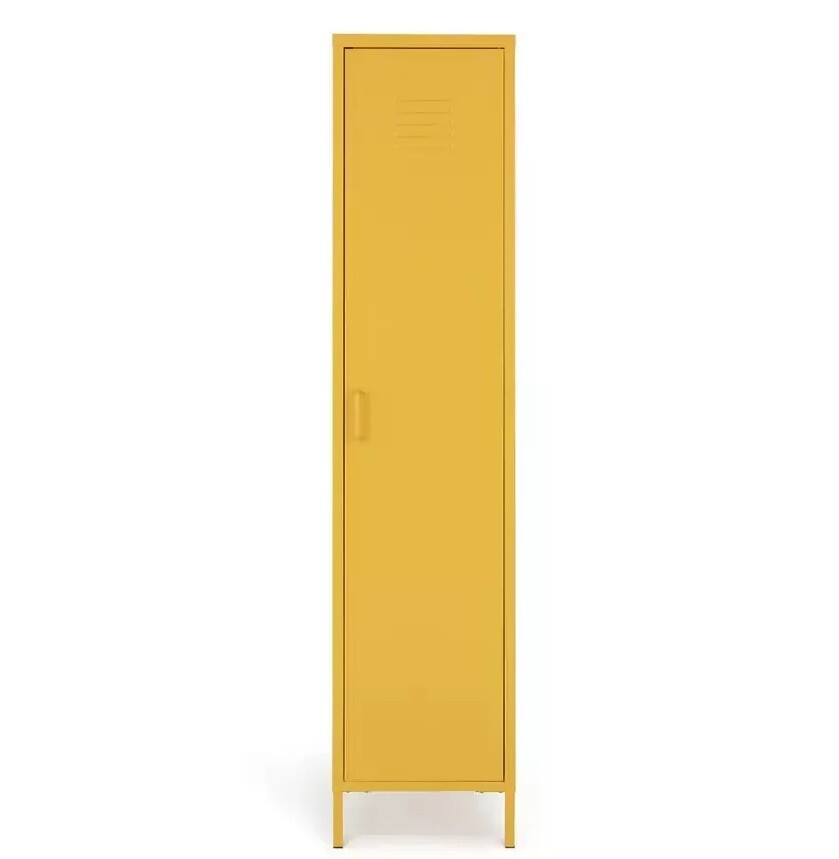 Habitat Tall 1 Door 4 Shelf Locker - Mustard