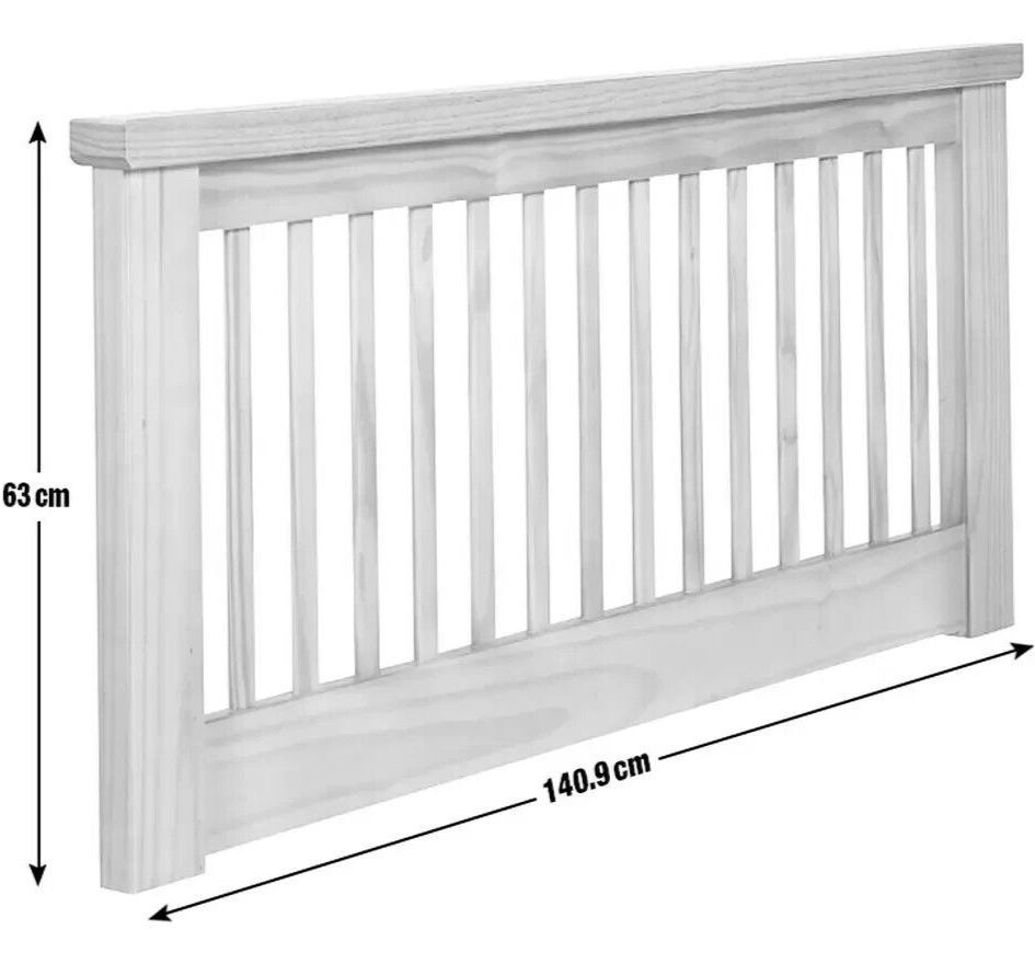 Aubrey Double Headboard - White