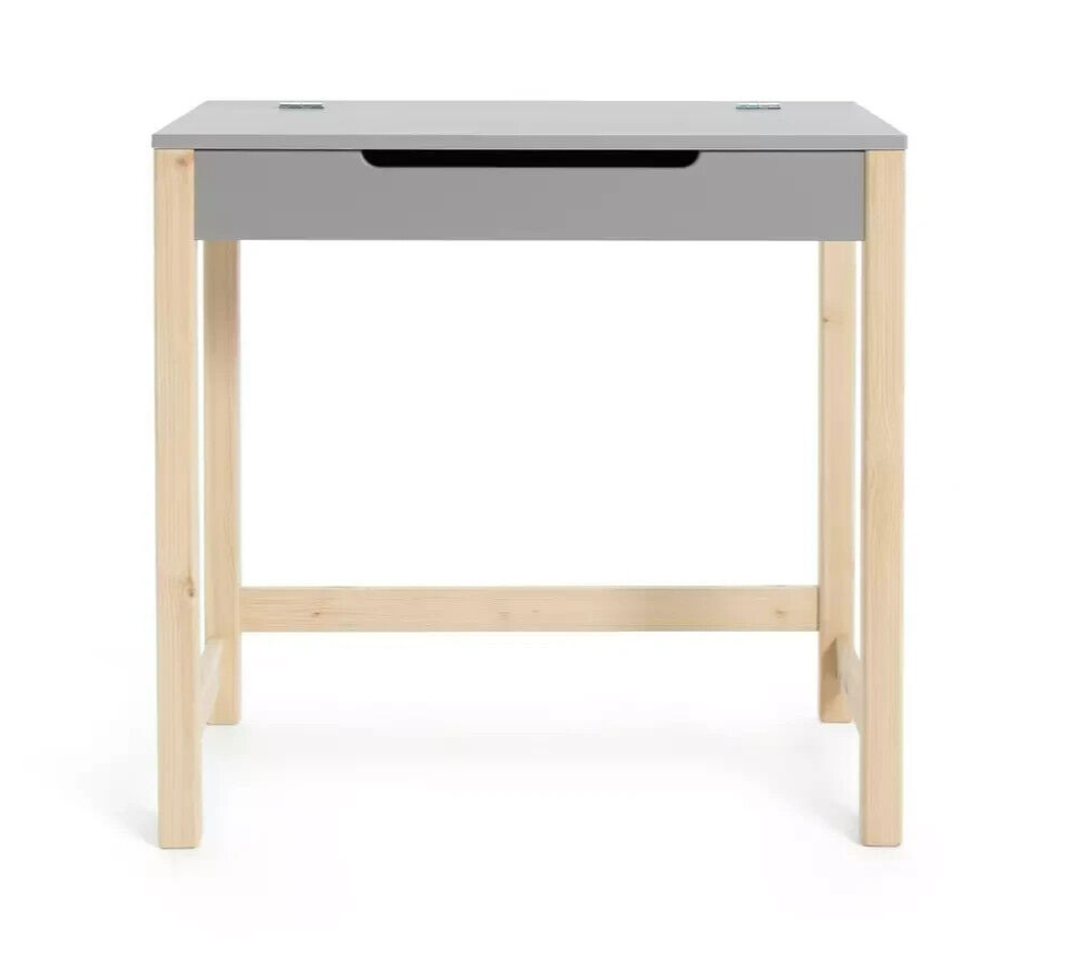 Habitat Kids Billie Desk With Storage - Grey
