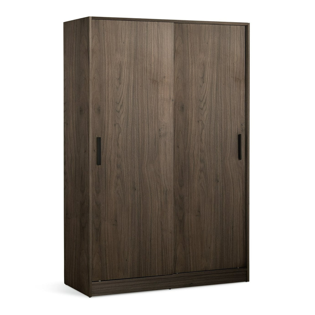 Home Nova 2 Door Sliding Wardrobe - Walnut | 2 door sliding wardrobe