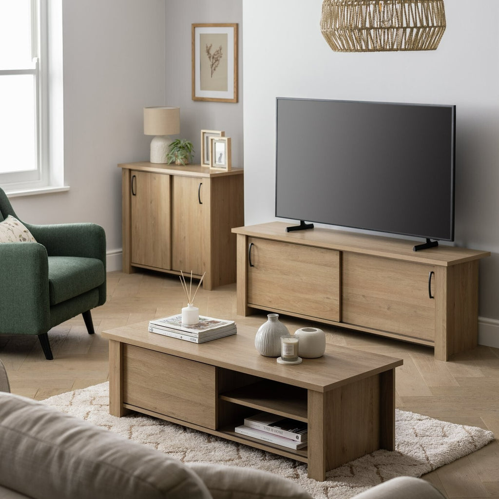 Oakham 2 Door TV Unit - Oak