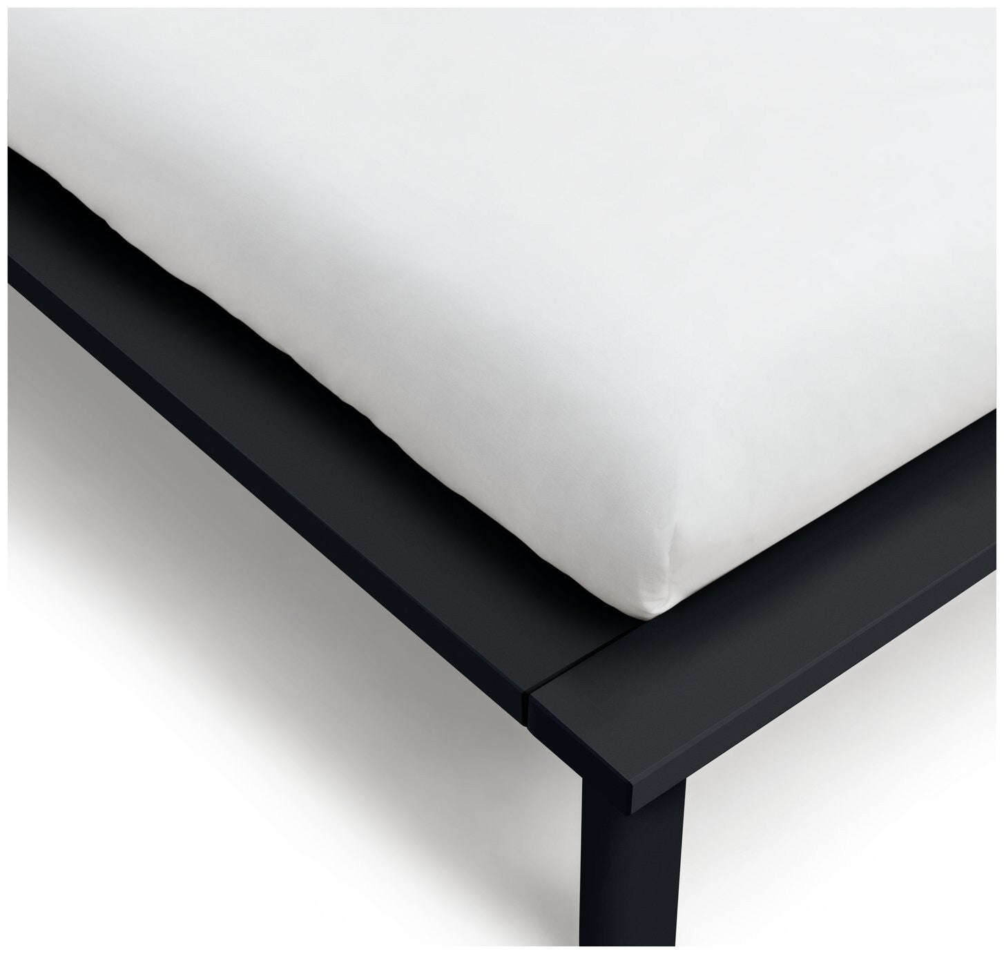Habitat Akio Kingsize Platform Bed Frame - Black