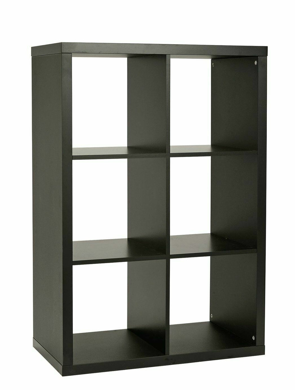 Habitat Squares Plus 6 Cube Storage Unit - Black | Modern Organizer Home Office