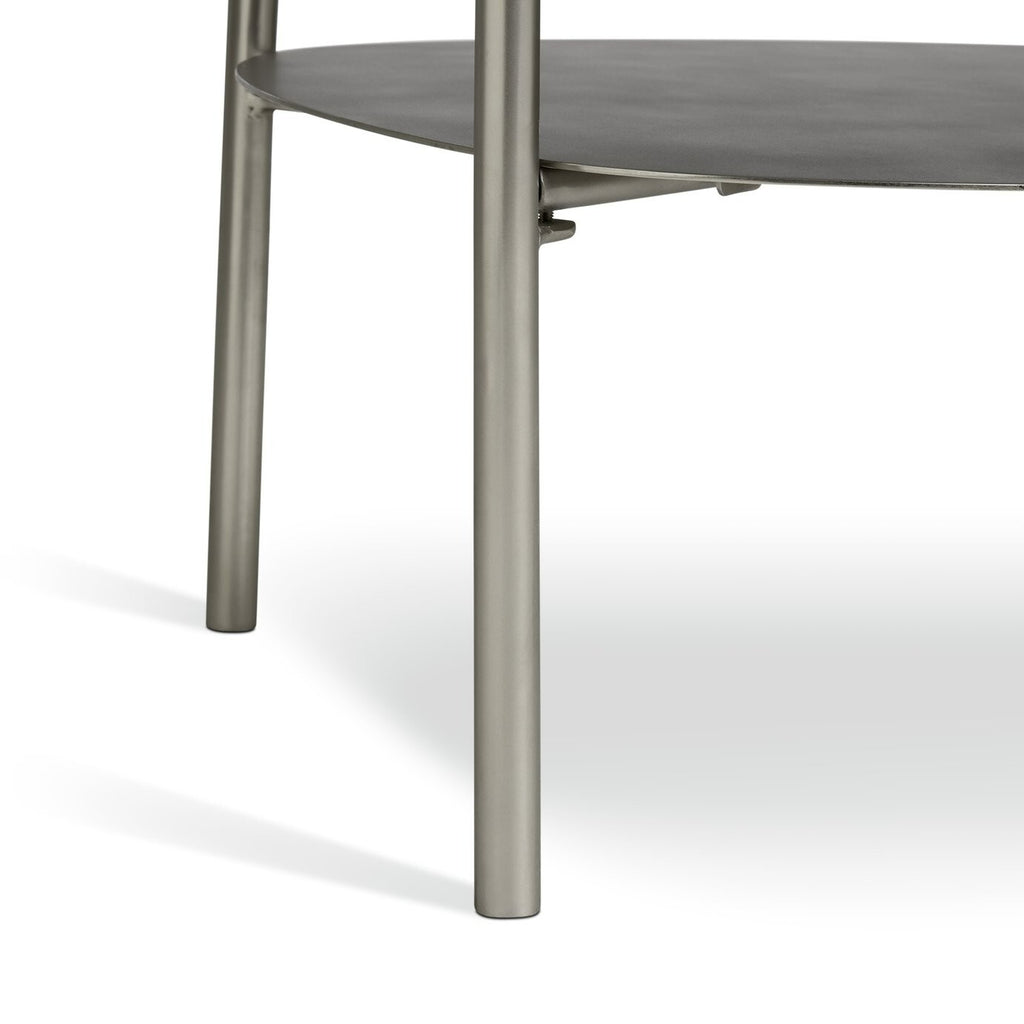 Whiston Side Table - Silver