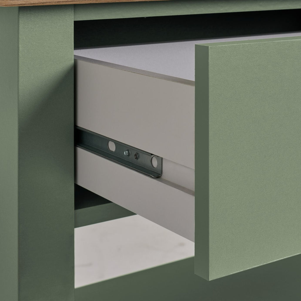 Home Winchester 1 Drawer Console Table - Green