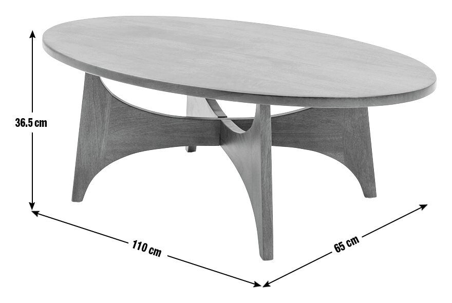 Habitat Mid Century Coffee Table - Brown ( B Grade 30025 )