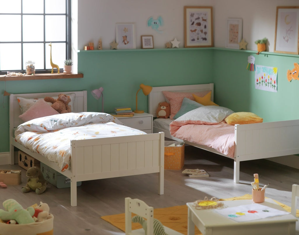 Detachable Bunk Bed-White | Convertible bunk bed