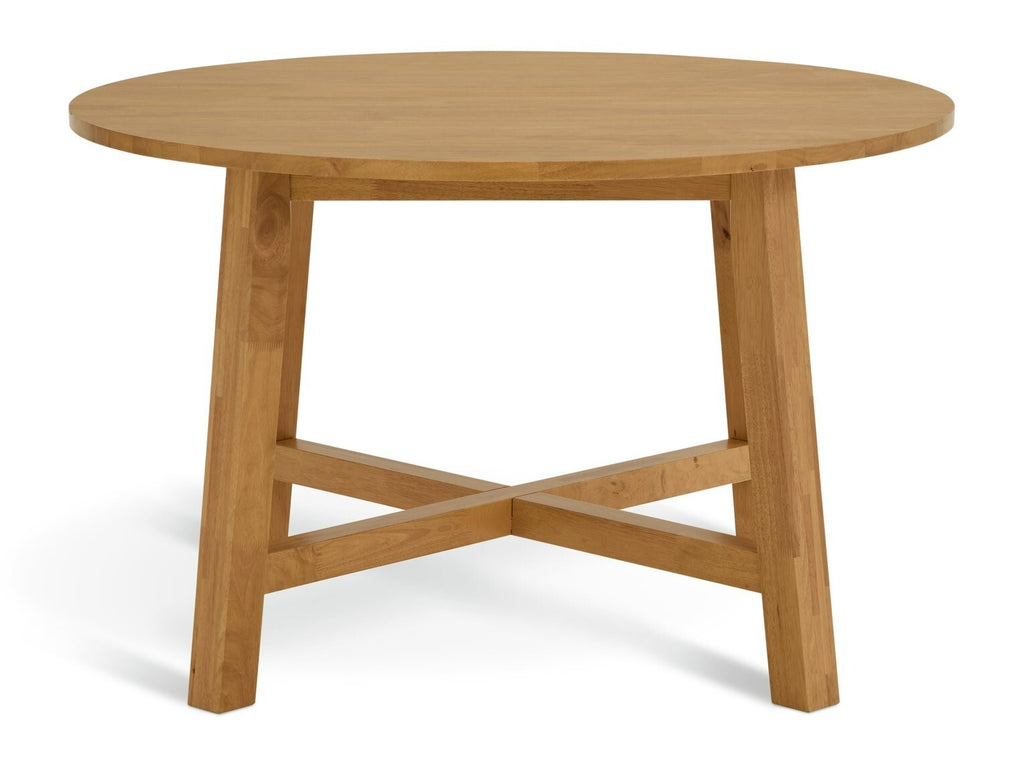 Trieste Round 4 Seater Dining Table - Oak