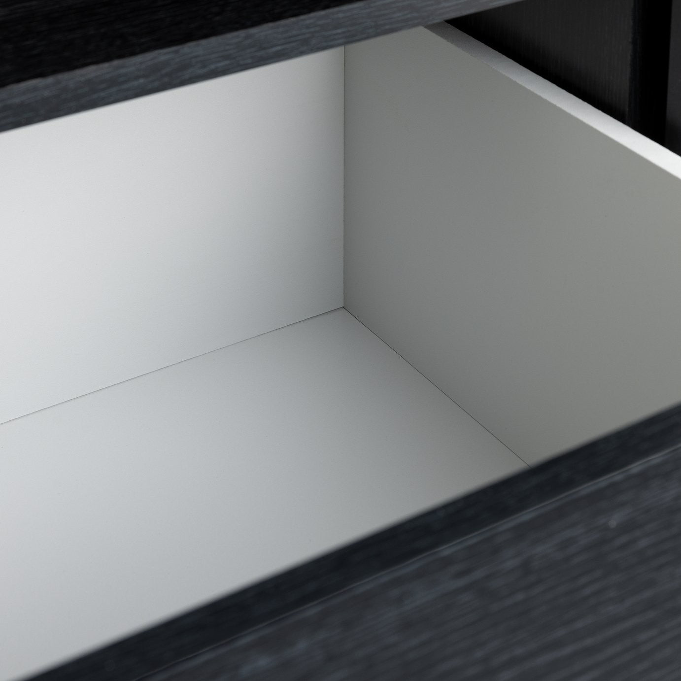 Home Malibu 1 Door Sliding Wardrobe - Black | small space wardrobe