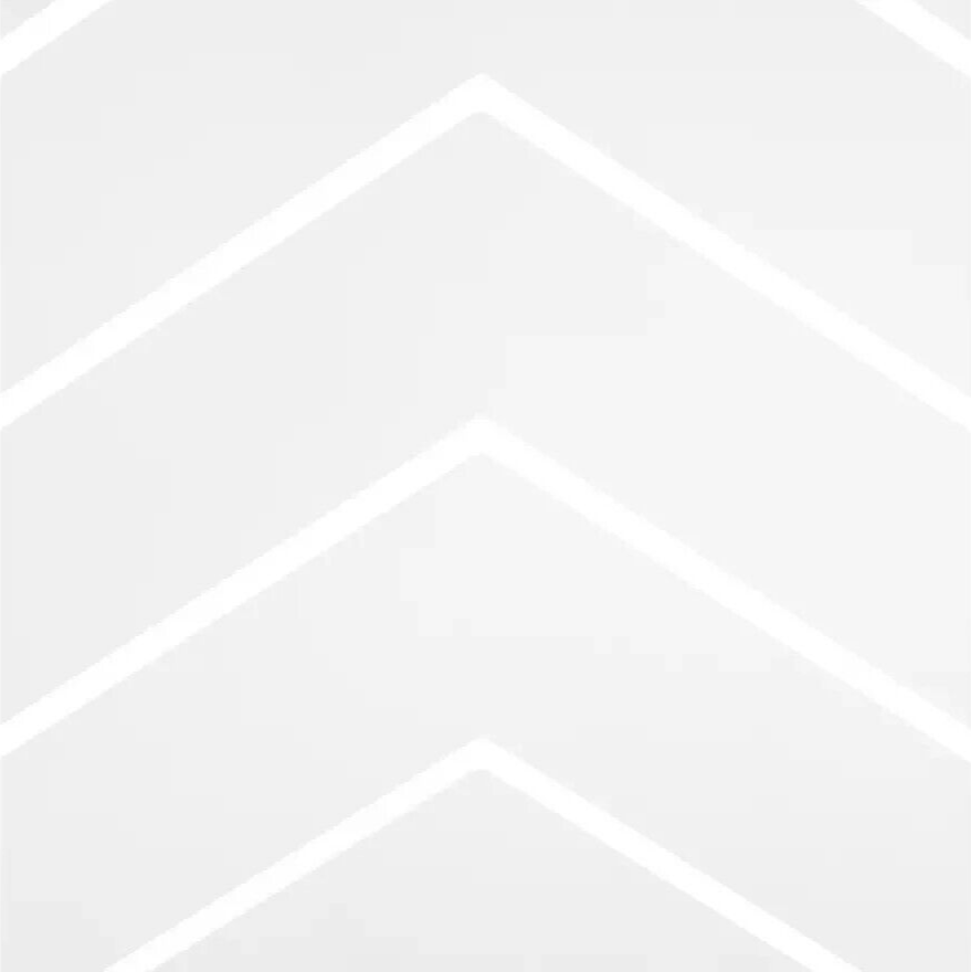 Habitat Chevron Mini Radiator Cover - White | Decorative Cover Wall Mounted