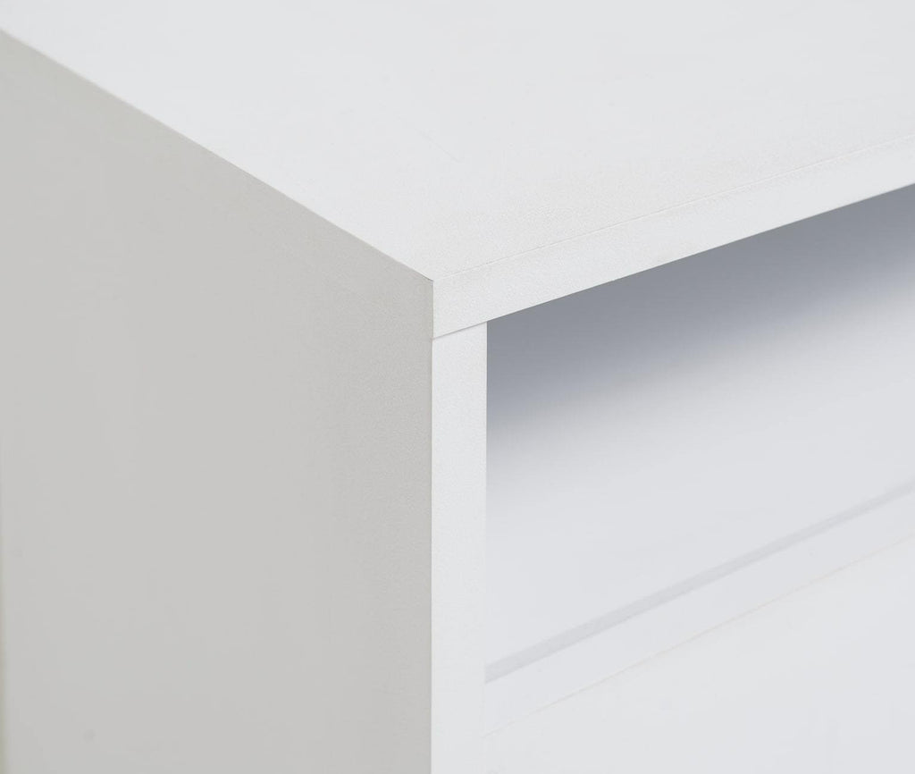 Home Corners 2 Door TV Unit - White | TV Stand with Storage