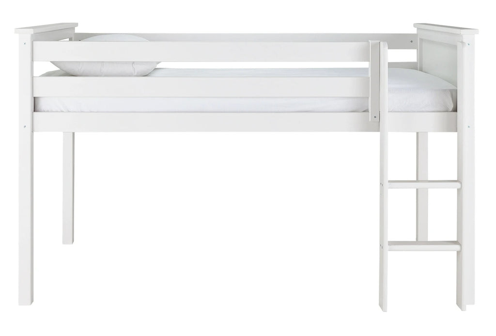 Brooklyn Midsleeper Bed Frame-White | Midsleeper bed frame white