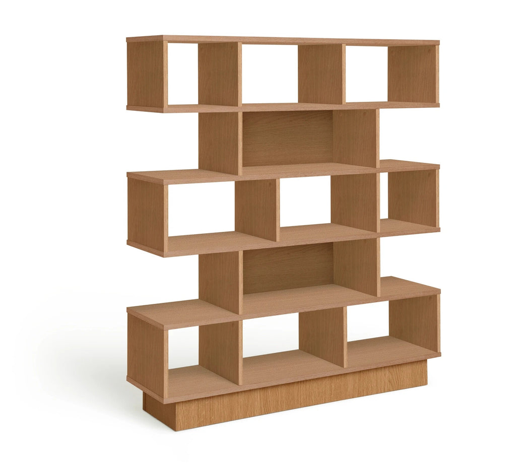 Cubes Wide Boockase - Oak Effect