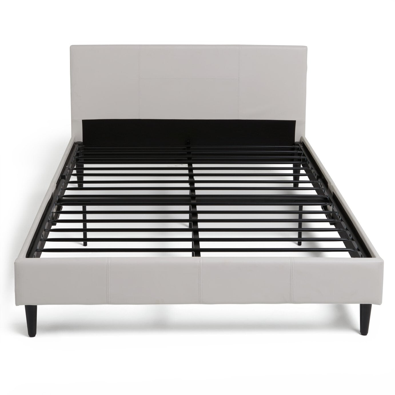 Skylar Small Double Bed Frame - White