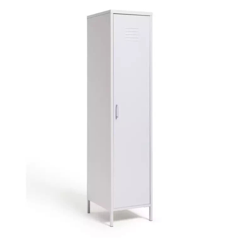 Habitat Tall 1 Door 4 Shelf Locker - Grey