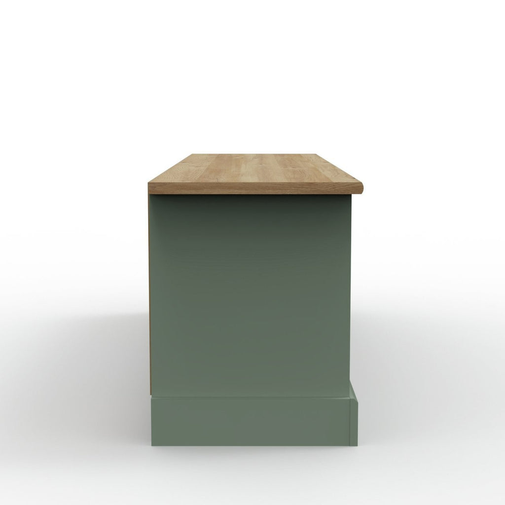 Home Winchester 2 Door TV Unit - Reed Green | modern TV unit