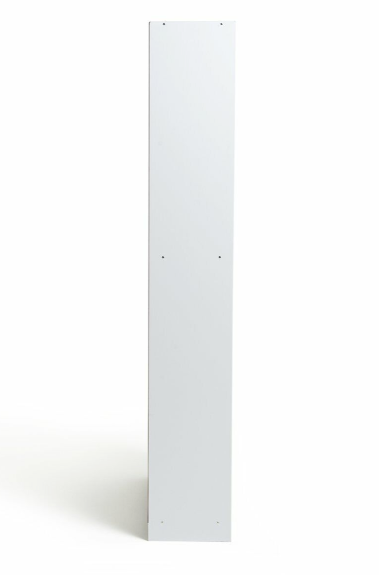 Maine Deep 6 Shelf Bookcase - Shelving Storage Unit Display Cabinet - White