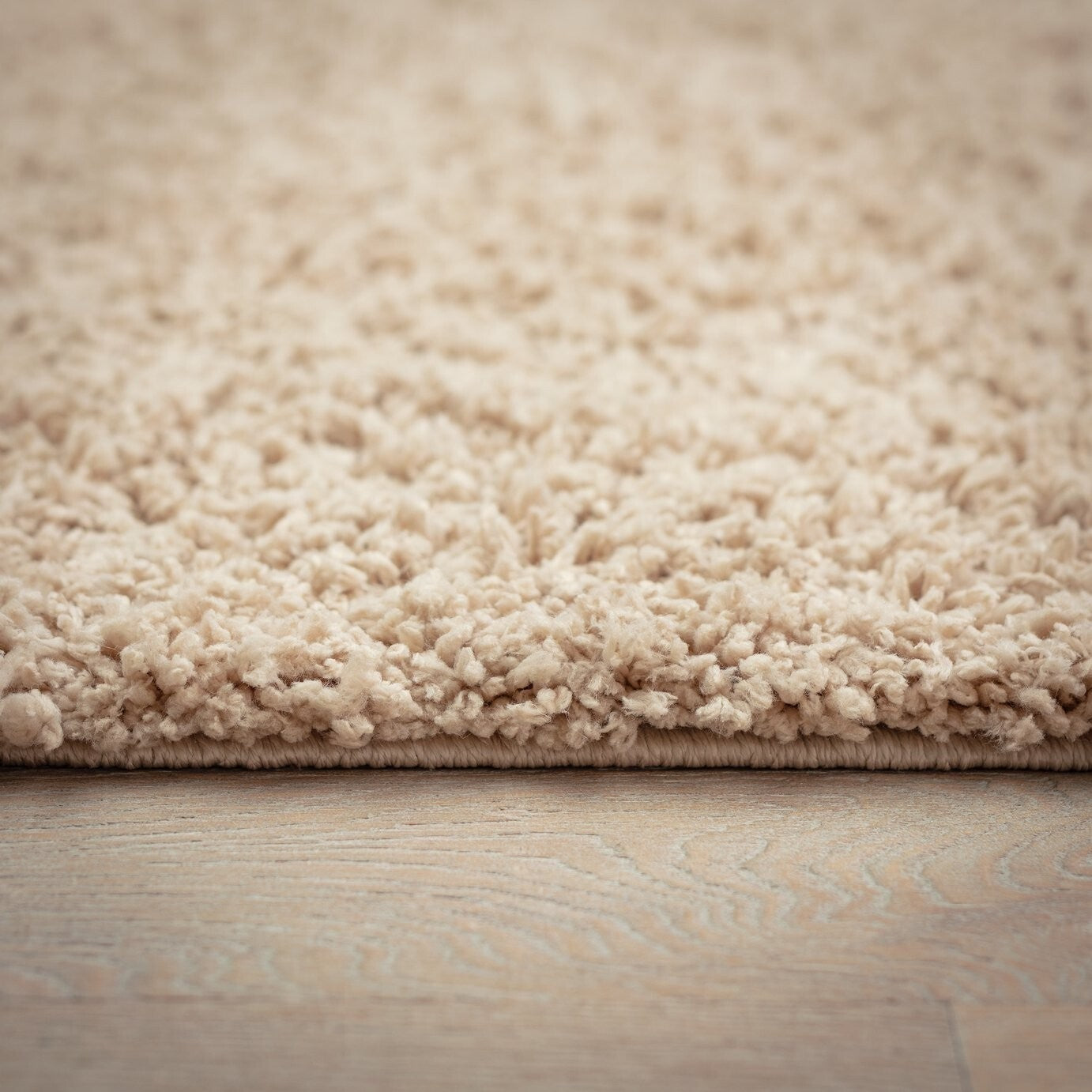 Habitat Cosy Recycled Shaggy Rug - 200x290cm - Natural ( B Grade 29874 )