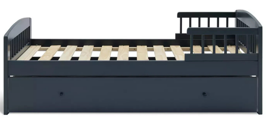 Jesse Toddler Bed With Drawer - Ink Blue