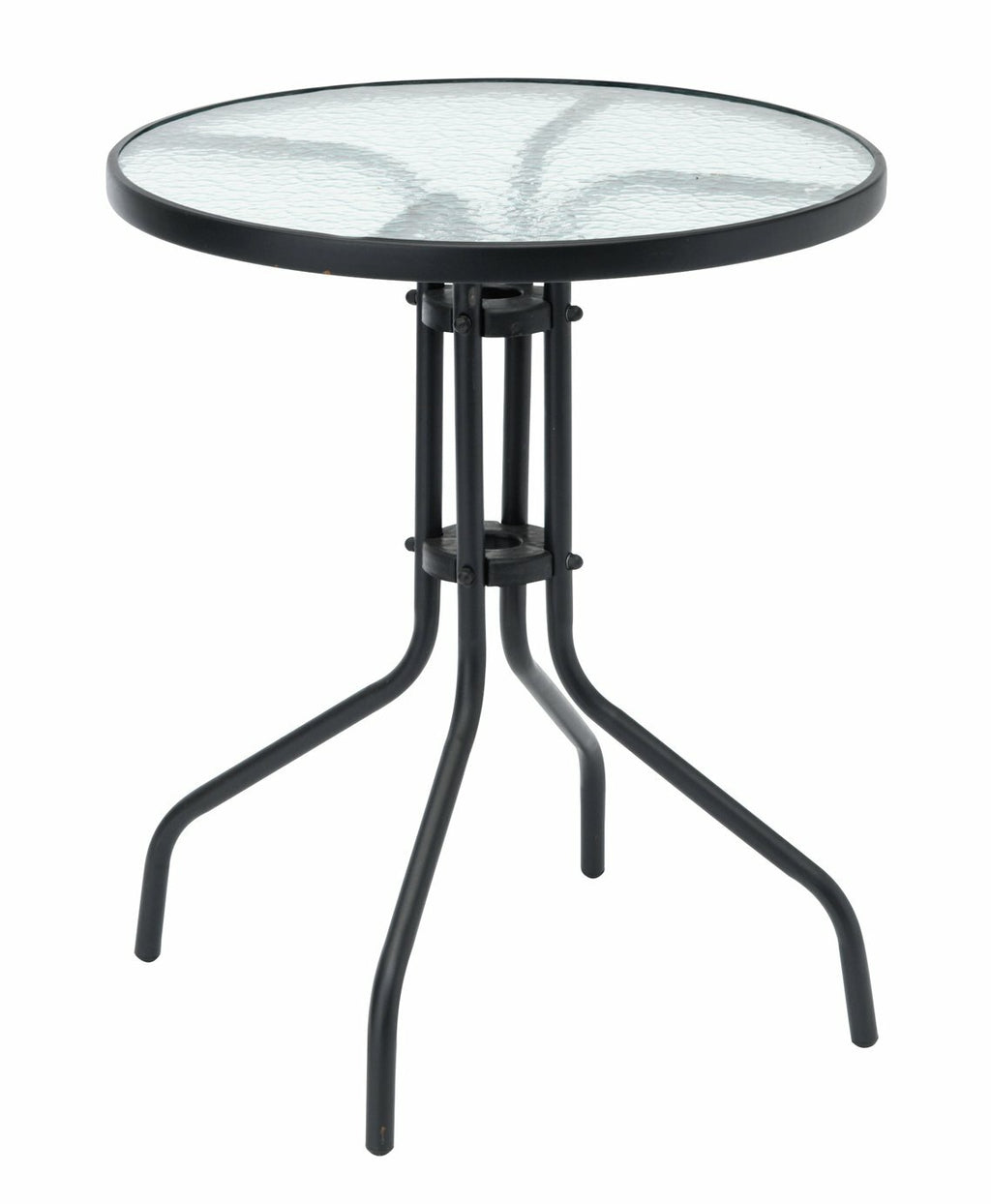 Home 2 Seater Rattan Effect Garden Bistro Set - Brown | Outdoor Patio Furniture