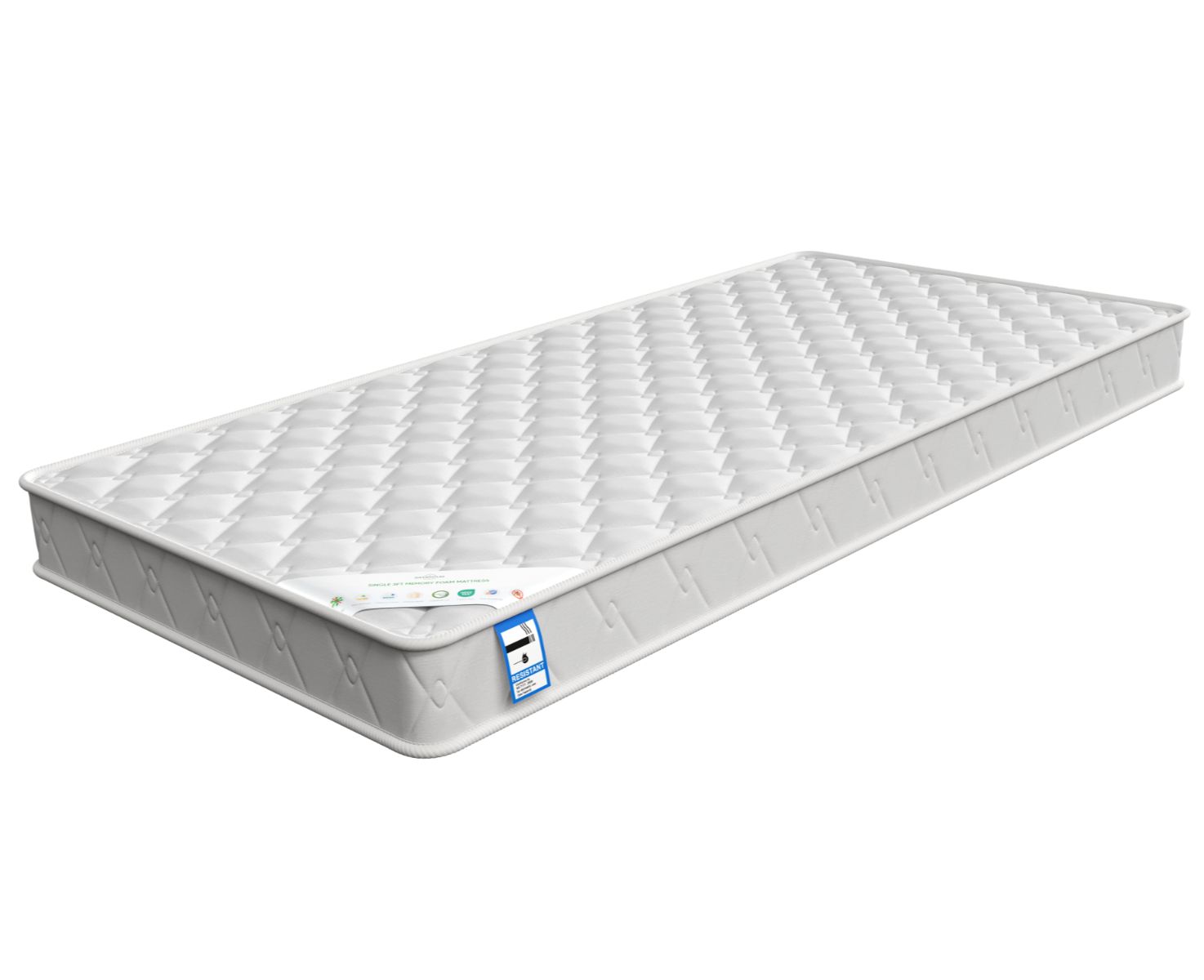 Habitat Olivia Single Bed Frame - Blue | Sturdy Kids Bed with Mattress Nursery