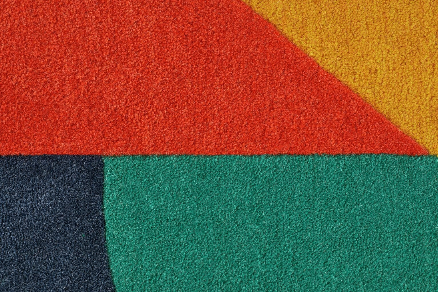 Studio Geometric Flatweave Wool Rug - 120x170cm