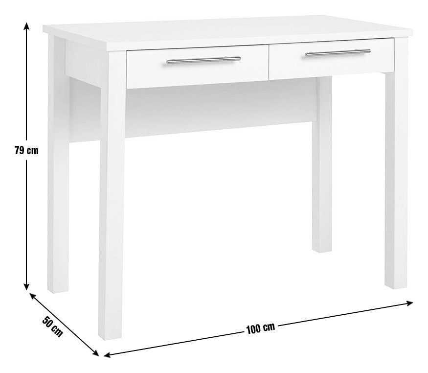 Brisbane 2 Drawer Dressing Table - Grey Oak