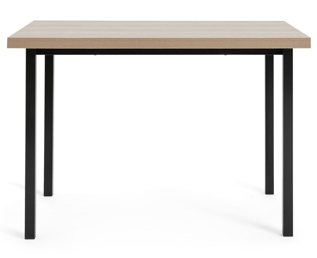 Habitat Zayn Wood Effect 4 Seater Dining Table - Natural | Kitchen (Table ONLY)
