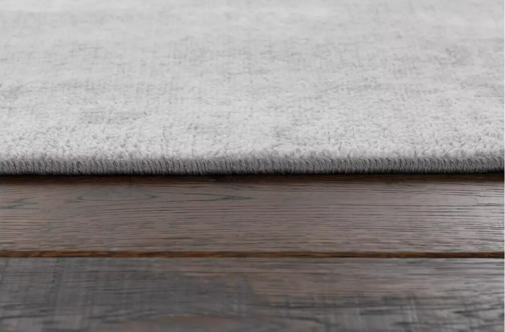 Glam Marble Cut Pile Rug - 160x230cm - Grey | Large Area Carpet, Soft Modern