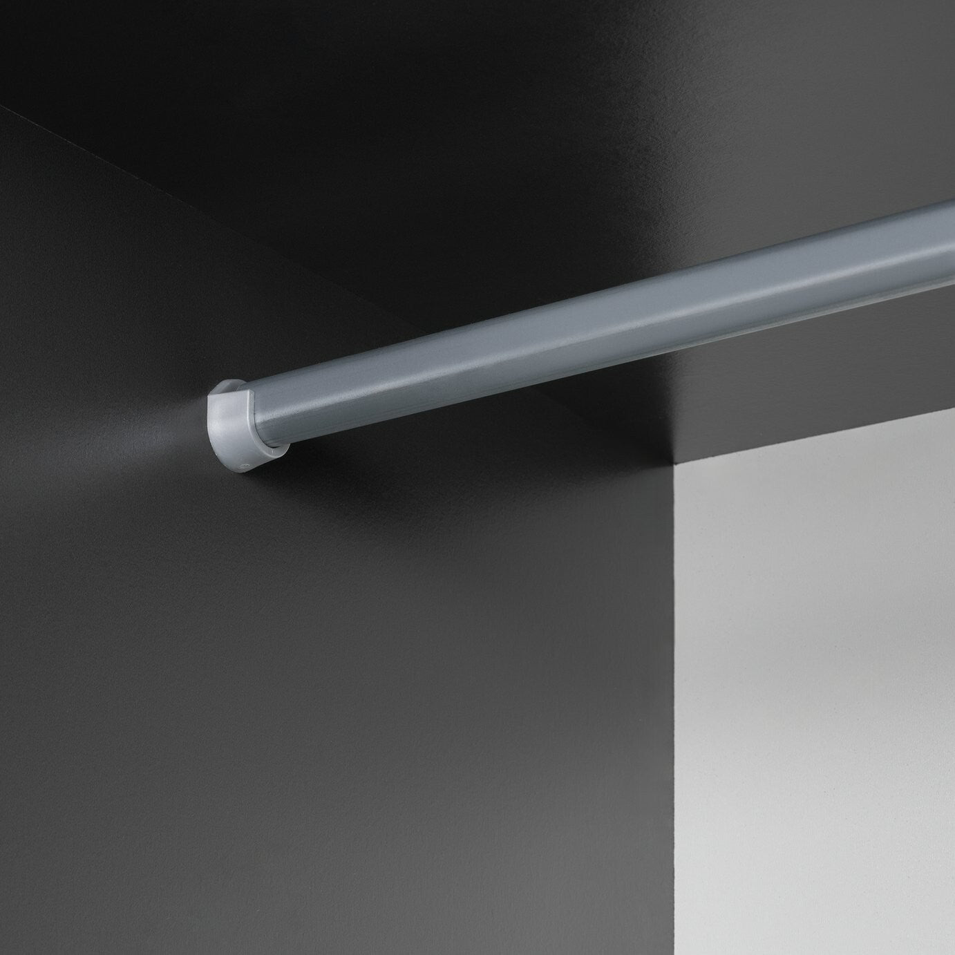 Seville 2 Door Wardrobe - Anthracite ( B Grade )
