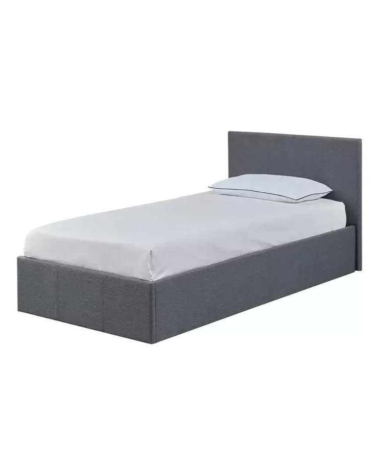 Heathdon Single Ottoman Bed Frame - Grey (S)