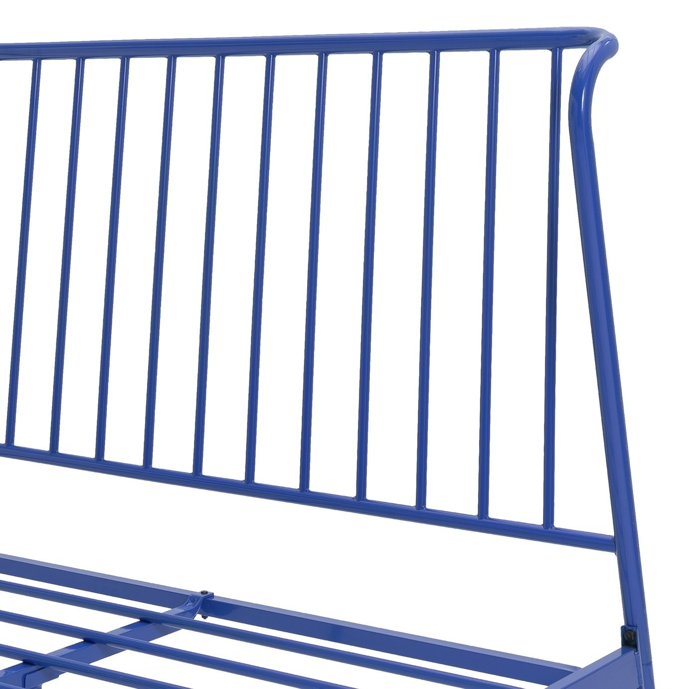 Kanso Double Metal Bed Frame - Blue | modern metal bed frame