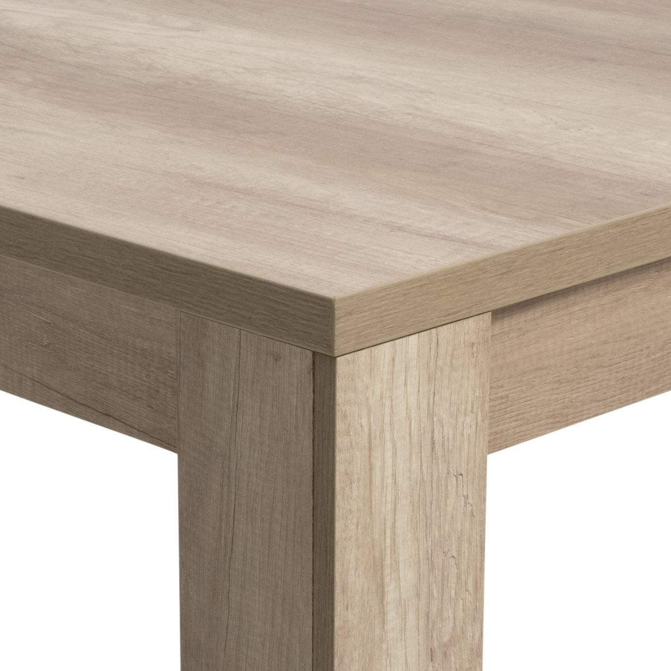 Home Preston 6 Seater Dining Table - Natural | Dining table for large kitchen