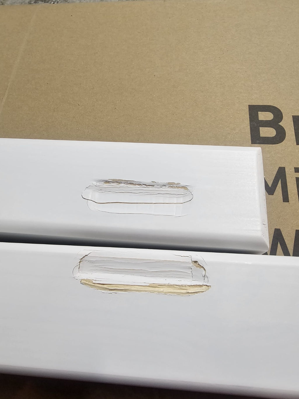 Habitat Brooklyn Mid Sleeper Bed Frame - White ( B Grade )