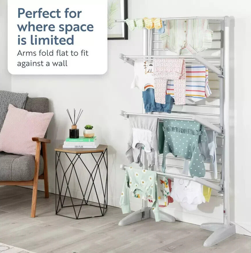 Minky Sure Dri 23m 4 Tier Heated Clothes Airer ( NO Cover )