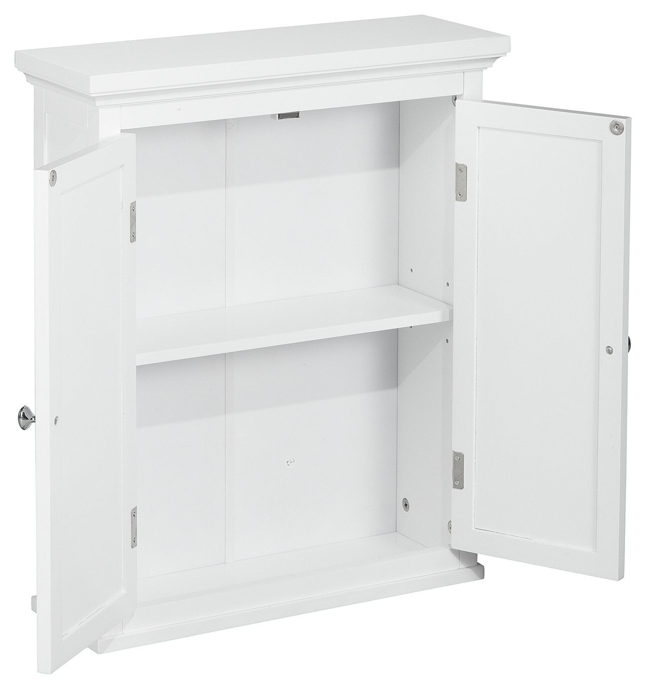 Teamson Home Glancy 2 Door Cabinet - White