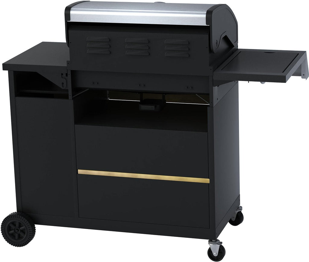Deluxe 3 Burner with Side Burner Gas BBQ