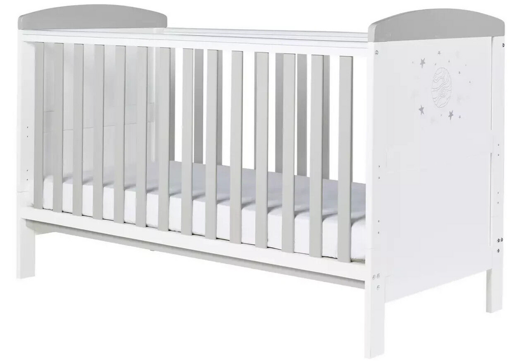 Coleby Style Cot Bed â€“ Cosmic Aura Grey