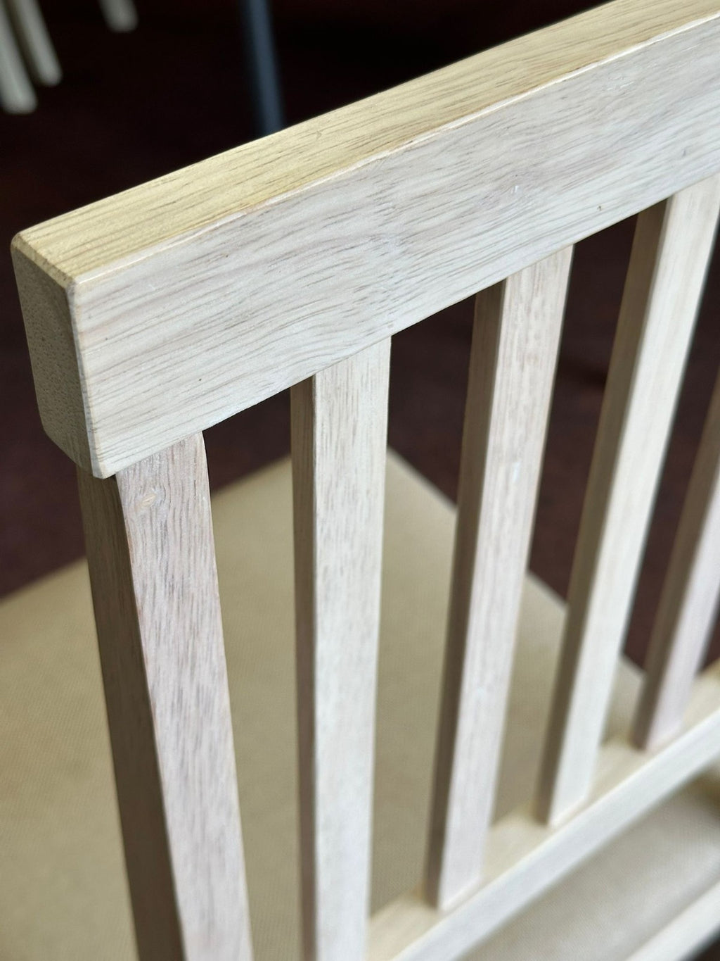 Pair of Kendal Oak Dining Chairs - White Ash