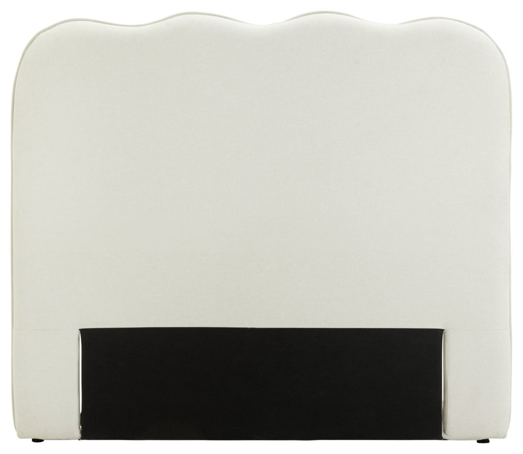 Onda Linen Kingsize Headboard - Natural | Natural Fabric Headboard