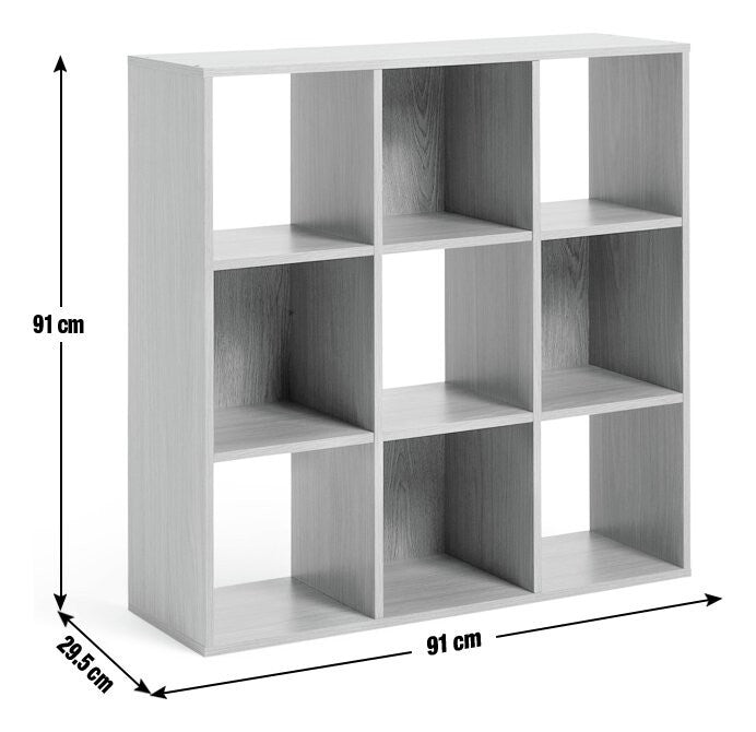 Habitat Squares 9 Cube Storage Unit - Anthracite