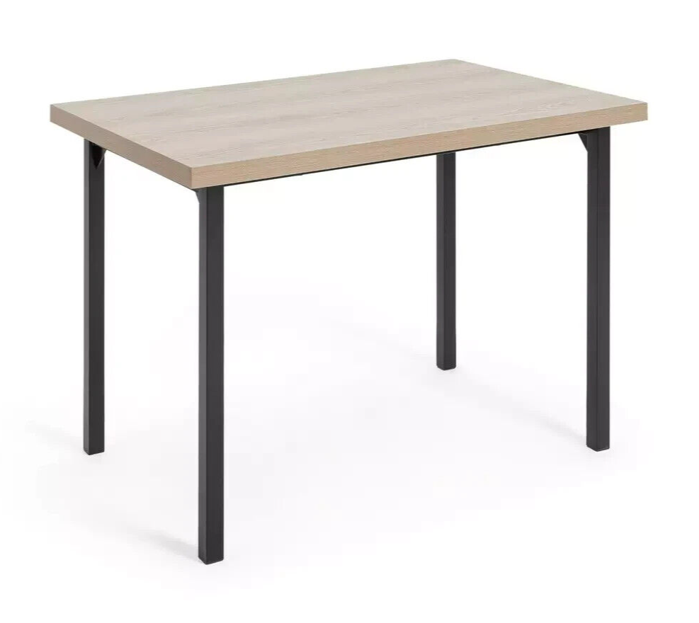 Habitat Zayn Wood Effect 4 Seater Dining Table - Natural | Modern Furniture